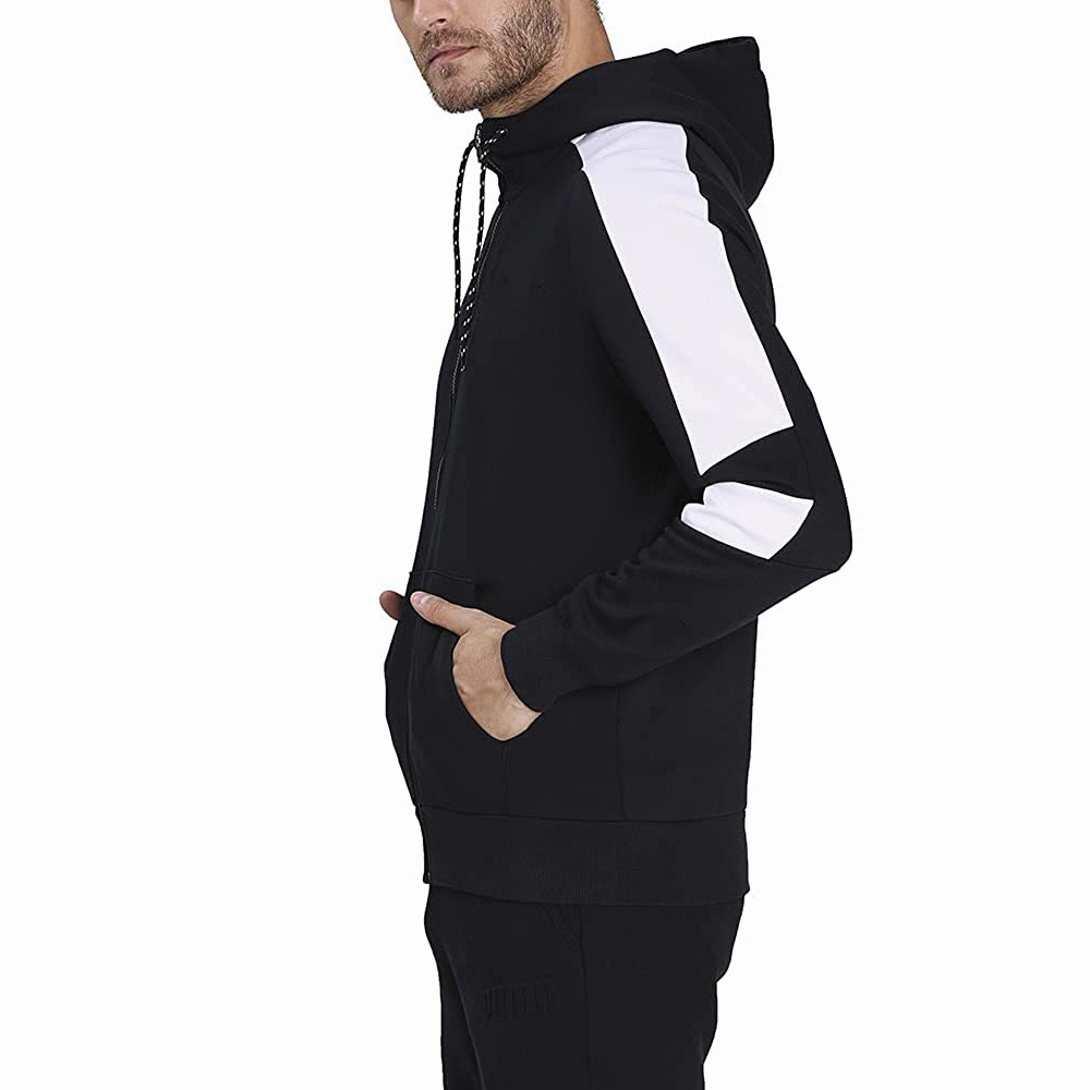 New Arrival Custom Wholesale Blank 300 Gsm Heavyweight 100% Cotton Fleece Pullover Men Hoodie In Bulk